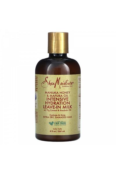Shea Moisture SHEA-MANUKA & MAFURA LEAVE-IN MILK INTENSIVE HYDRATION 8oz