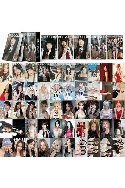 Kpop Dünyasi Twice Misamo'' Haute Couture'' Double Sided Printed Lomo Card Set