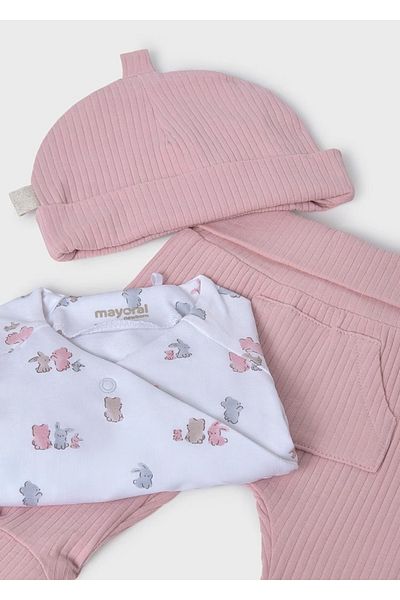 MAYORAL Baby Three Piece Hat Gift Set
