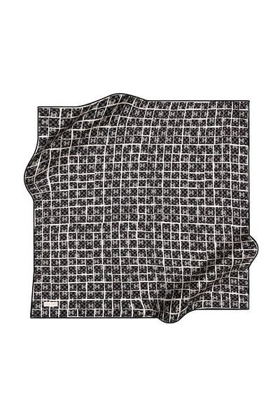 Pierre Cardin Σατέν κασκόλ Pierre Cardin Crepe με μοτίβο λογότυπου