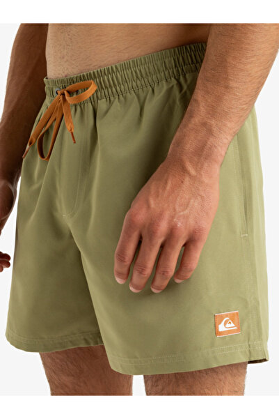 Quiksilver Men's Khaki Everyday Solid Volley Tr Indiveqjv04120-26114