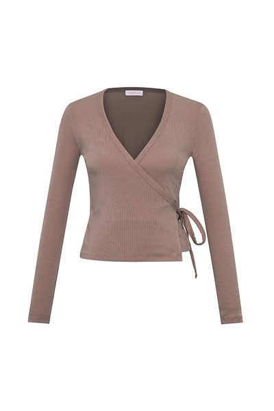 AQUELLA Μπλούζα με διπλό μπλουζάκι Mink Camisole