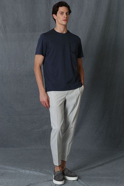 Lufian Sirius Modern Graphic T-Shirt Anthracite