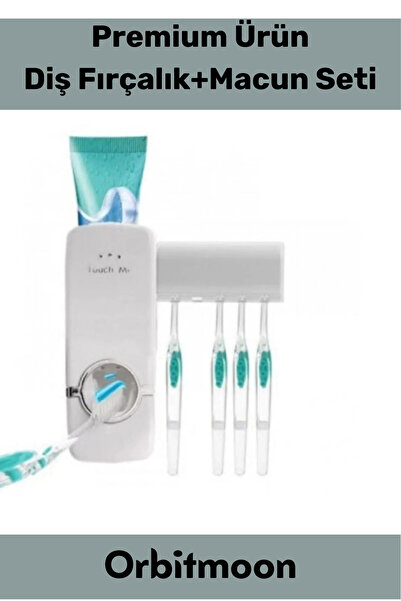 Orbitmoon Σειρά Premium Πρακτικό Αυτοκόλλητο Σετ Βάσης για Βουρτσάκια, Συμβατ...