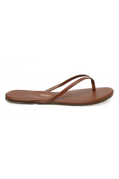 Tkees Tk-2011 Classic Flip Flops Tan Women's Slippers