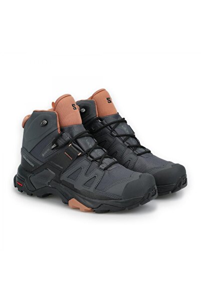 Salomon 412956 Z X Ultra 4 Mid Gtx W Füme Kadın Outdoor Botu