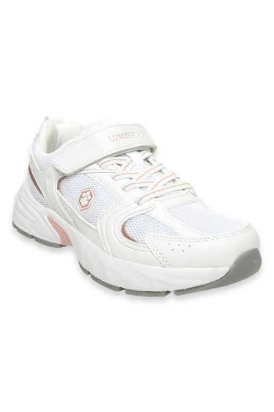 lumberjack 4p Pol-f Jr 4fx Pantofi sport albi pentru fete