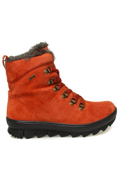 Legero 000503 Z Novara Gore-tex Δερμάτινες Κόκκινες Γυναικείες Μπότες