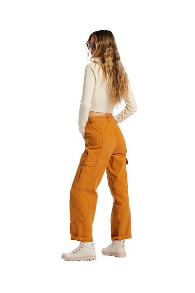 BİLLABONG Billabong Abjdp00135 Wall to Wall Pants Orange Women's Pants