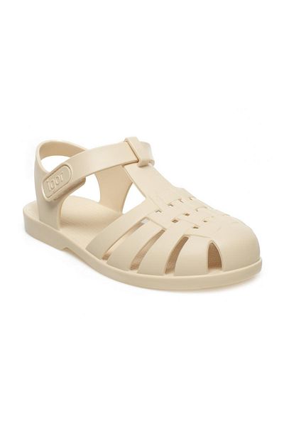 IGOR S10288k Clasica Velcro krémové dětské sandály