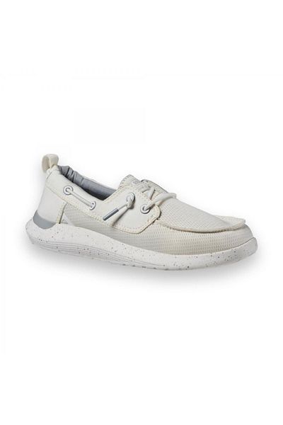 Reef Cj3851 Swellsole Pier - Pantofi albi de barca casual pentru bărbați
