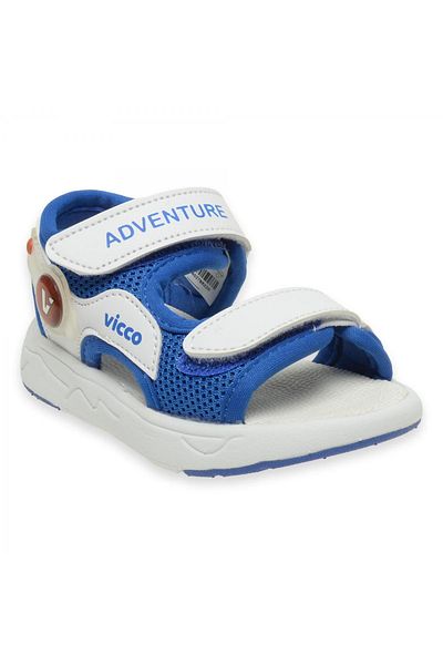 Vicco 321.E24Y210 Dětské sandály Mocha First Step Phylon Blue