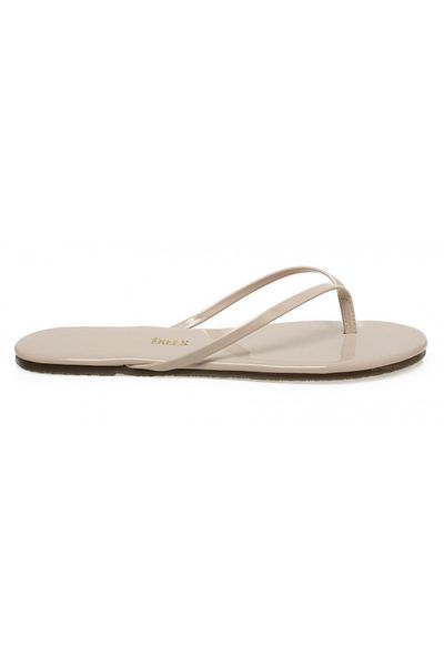 Tkees Tk-2011 Classic Flip Flops Papuci de damă bej