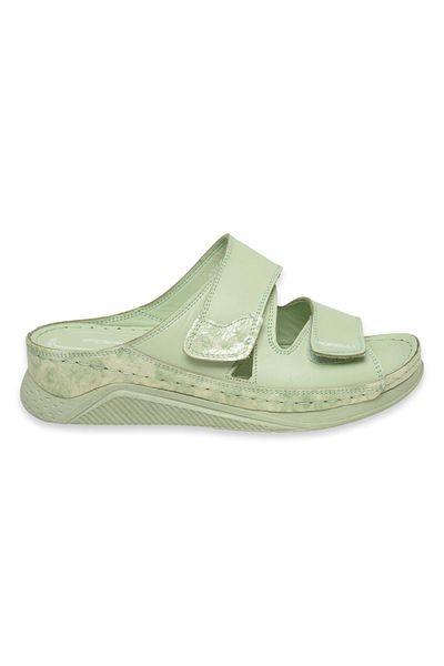 Forelli 23616z Γυναικείες παντόφλες Greta-h Comfort Light Green