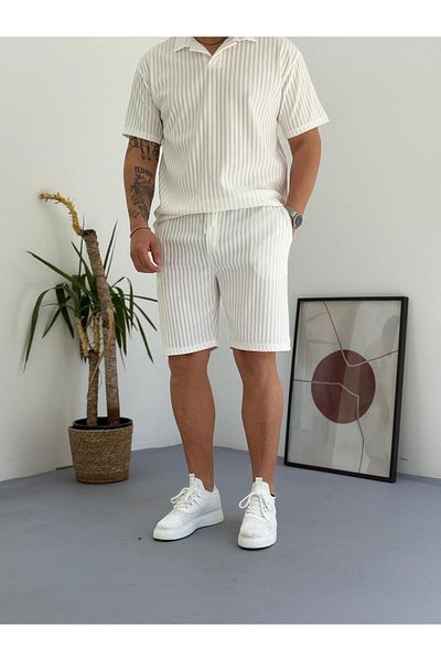 Combineman35 Ανδρικό σορτς από ύφασμα Lycra Twill Ottoman
