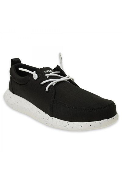 Reef Cj5861 Swellsole Cutback Boat Black-White Men's Shoes
