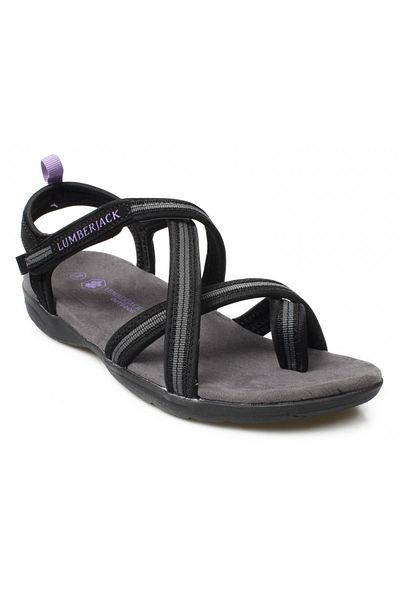 lumberjack Alisa 1011006990   Black Women's Sandals