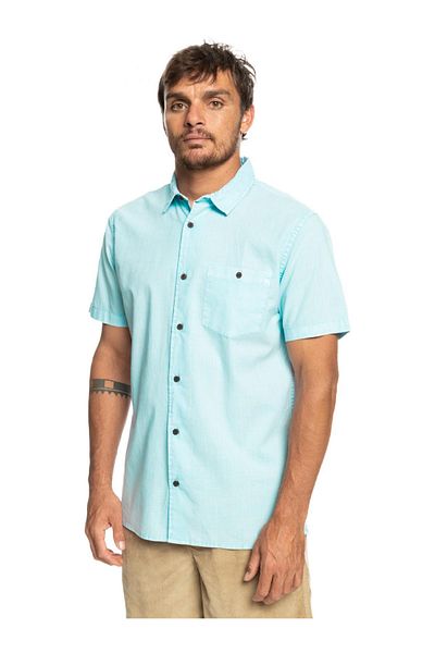 Quiksilver Eqywt04474 Bolam M Wvtp قميص أزرق للرجال