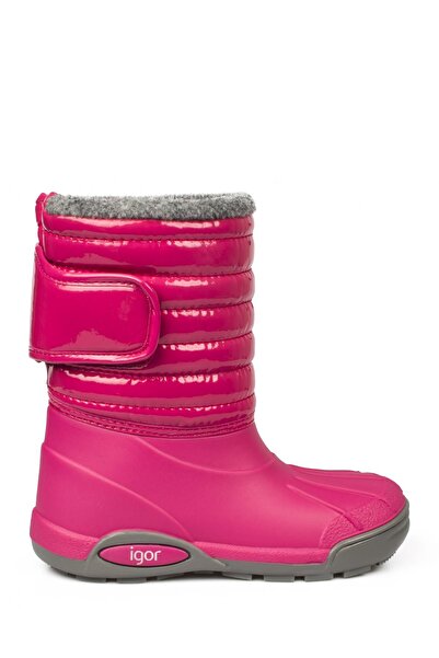 IGOR 10168k Topo Ski Charol Fuşya Kız Çocuk Çizme