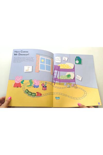 Peppa Pig كتاب Dinobatractor Stikerculincce