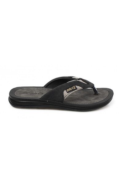 Muya 31607 F Astra Flip Flops Black Boy Slippers