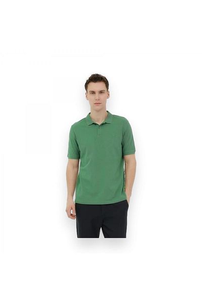 lumberjack Ct953 101079283   Ανδρικό μπλουζάκι Basic Polo Green