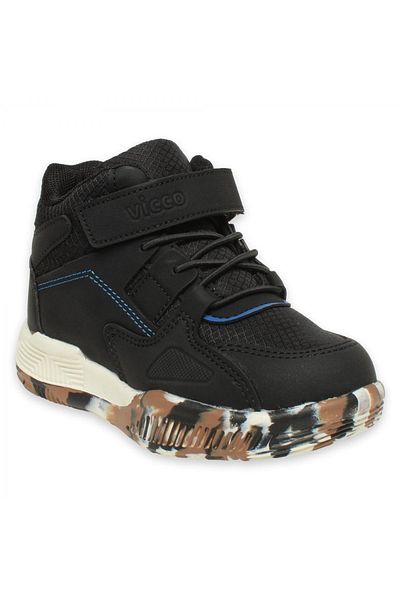 Vicco 946.P23K356 Law Booties Phylon Ασπρόμαυρες Αγορικές Μπότες