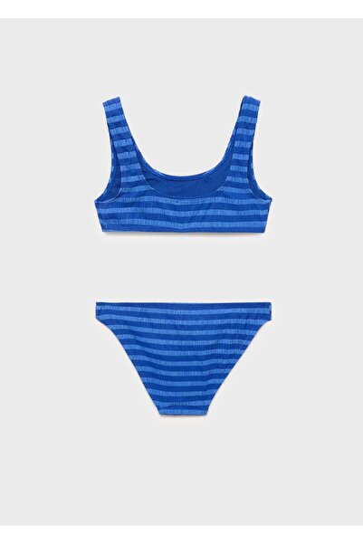 MANGO Kids Çizgili bikini