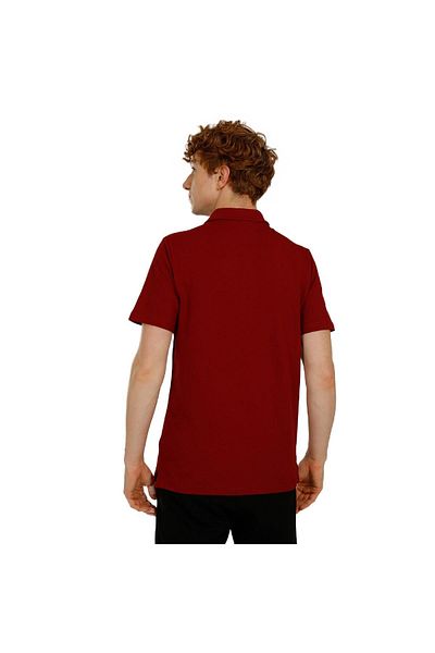 lumberjack Ct953 101079283   Ανδρικό μπλουζάκι Basic Polo Claret Red