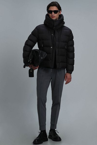 Lufian Pito Jogger Pants Slim Fit Gray