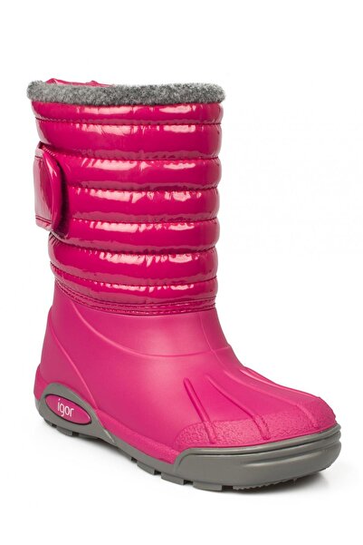 IGOR 10168k Topo Ski Charol Fuşya Kız Çocuk Çizme
