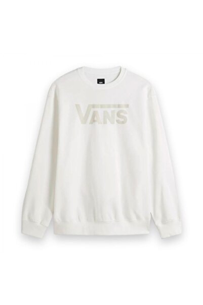 Vans Vn0a7y3u Classic Crew-b Kırık Beyaz Unisex Sweatshirt