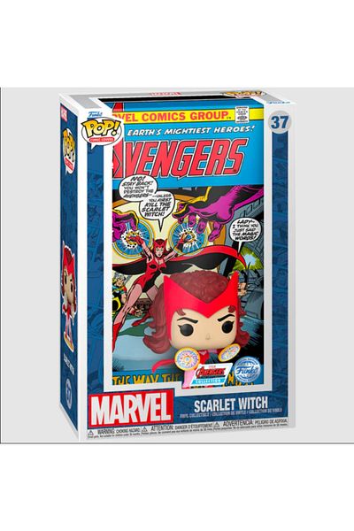 Funko Marvel Scarlet Witch Avengers # 37 - Comic Cover
