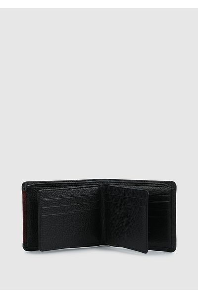Provoq Provoq 303 Black Flother Leather Wallet