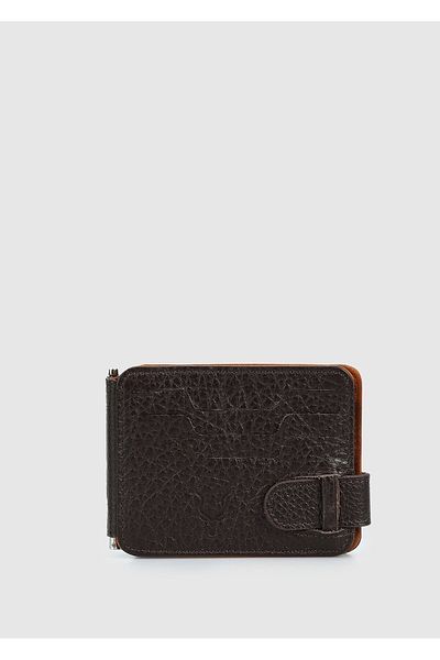 Carrera Carrera Car902 Кафяв портфейл Flother - Кожен