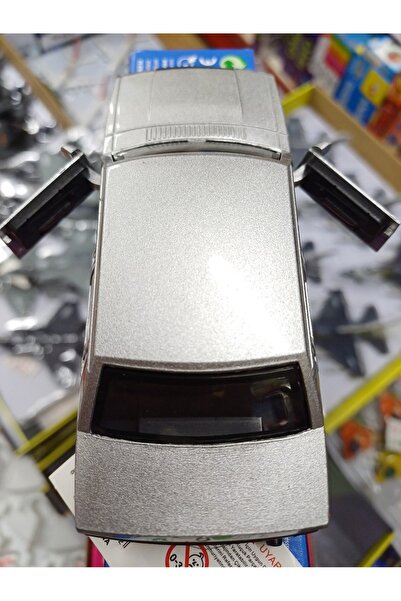 OYUNCAKSAHİLİ Tofaş Şahin 1978 Nostalji Model 12.5 cm Diecast Metal Araba 2 Kapı Açılır Çekbırak Klasik Koleksiyon Araba metalic Gri