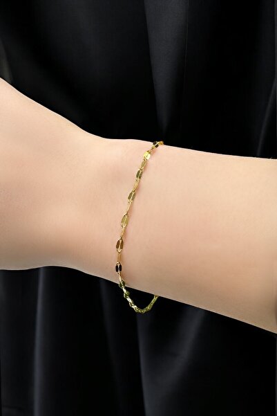 Altınaşkı Aynalı Altın Bileklik