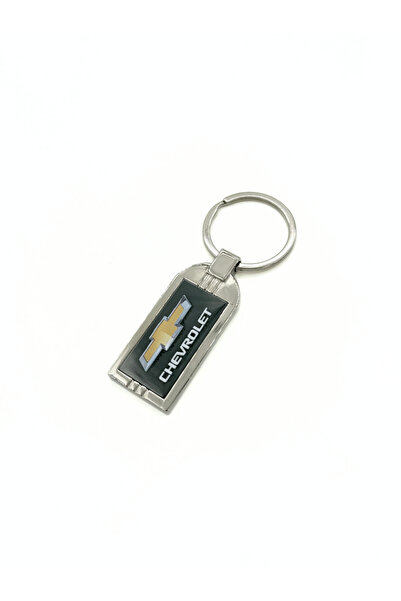 platin hediyelik Chevrolet Logo Steel Keychain, Steel Keychain
