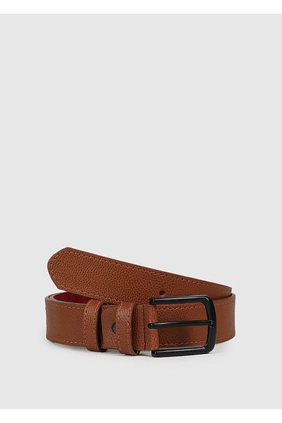Provoq Ανδρική ζώνη Provoq 214 Tan - Tan Χρώμα