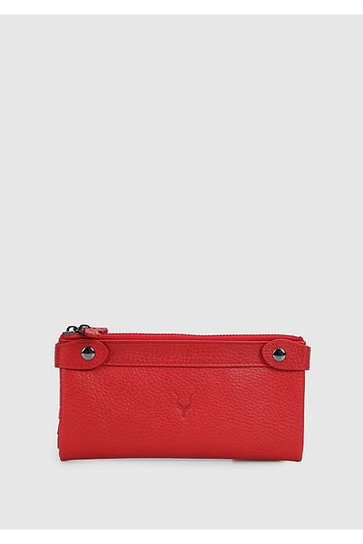 Carrera Red Carrera 004 - Double Zipper Flother Wallet
