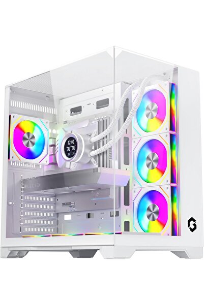 GAMEON Valkyrie I Series, Mid Tower Gaming Case,Tempered Glass, Lighting Type...