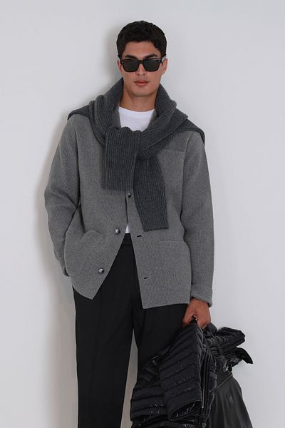 Lufian Men's Mink Cardigan - Shay
