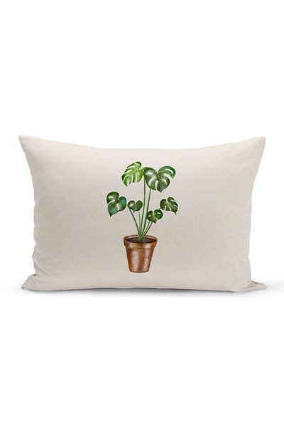 Bertille Home Flower Spring Series Κάλυμμα μαξιλαριού με ψηφιακή εκτύπωση διπλής όψης (Άνοιξη)