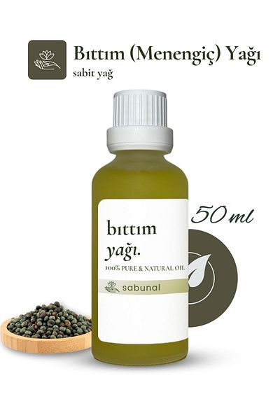 sabunal Bıttım Oil 50 ml - Cold Pressed Natural Care Oil for Hair and Skin