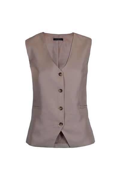 Lufian Beige Led Roğna Vest (Ledro) – Women