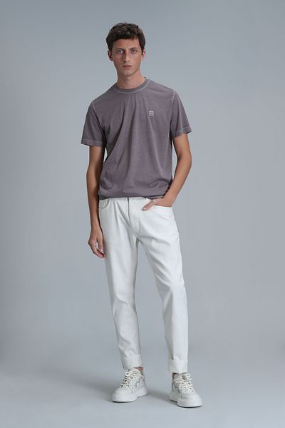 Lufian Ανδρικό μπλουζάκι Sarder Basic Mink