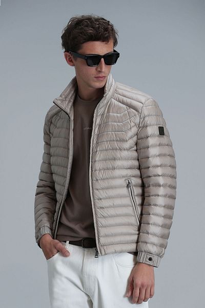 Lufian Ανδρικό παλτό Sergio Beige
