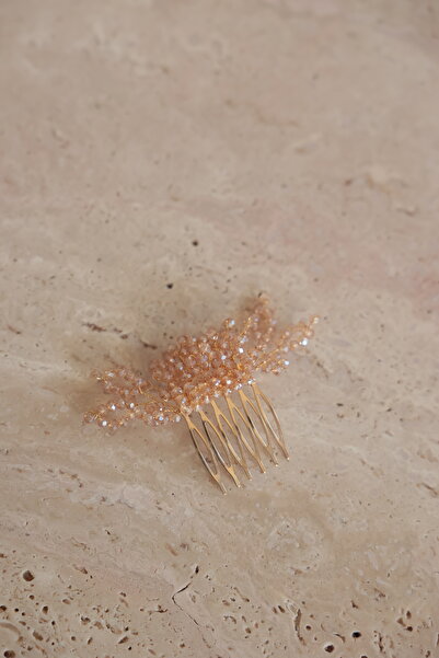 İstoria Bridal Accesoriu pentru păr Mink&Gold, agrafă cu pieptene de culoare ...