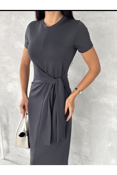 Butik Merrline Γυναικείο Oys Φόρεμα με μαλακή υφή με ζώνη