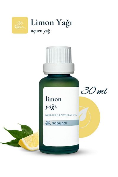 sabunal Lemon Oil 30 ml - Skin Brightening Care and Aromatherapy Oil